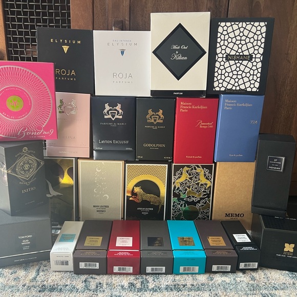 Empty Luxury Fragrance 26 Box Lot - Picture 1 of 16